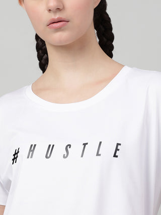 MKH White Women CoolPulse Breathable Active Tee