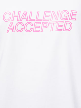 MKH White Women MoveLite Quick Dry Sports Tee