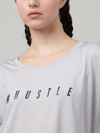 MKH Sand Grey Women SwiftCore Lightweight Gym Tee