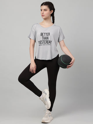MKH Women Grey MotionStride Outdoor Activity Wear
