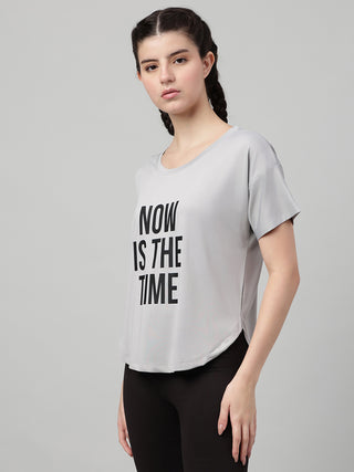 MKH Women Grey AirFlow Gym Workout Wear