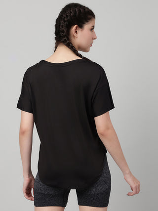 MKH Women Black MotionPulse Outdoor Activity Top