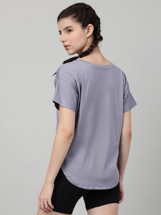 MKH Women Grey DryFlow Training Workout Wear