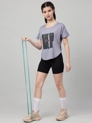 MKH Women Grey DryFlow Training Workout Wear