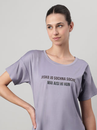 MKH Lavender Women CloudMove Lightweight Active T-Shirt