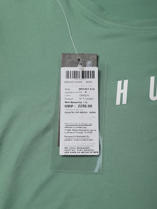 MKH Women Sea Green Breathable Training Wear T-Shirt for Gym Sessions