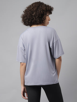 MKH Women Soft Fabric Fitness T Shirt for Gym Training