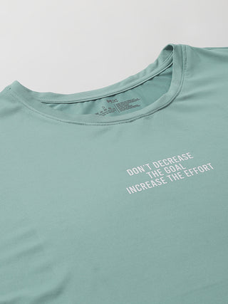 MKH Women Sea Green FlexSprint Outdoor Gym T-Shirt