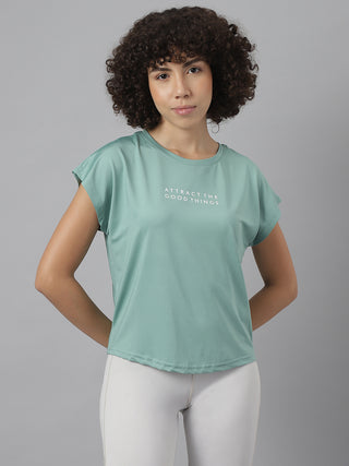 MKH Women Sea Green ActiveFlow Running Fitness Wear