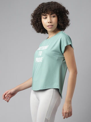 MKH Women Sea Green FreshTrack Gym Training Wear