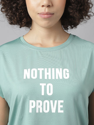 MKH Women Sea Green FreshTrack Gym Training Wear