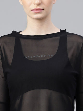 MKH Lightweight Mesh Long Sleeve Gym Tee