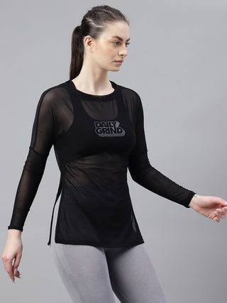 MKH Women’s Active Mesh Long Sleeve Shirt