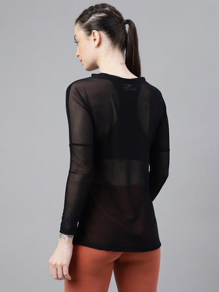 MKH Women’s Mesh Long Sleeve Yoga Top