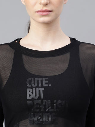 MKH Women’s Mesh Long Sleeve Yoga Top