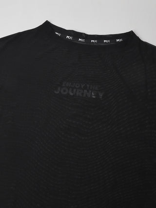 MKH Active Mesh Workout Top – Black