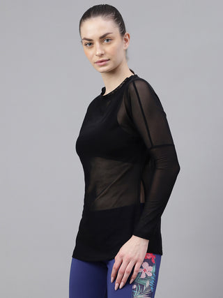 MKH Breathable Mesh Active Long Sleeve Tee