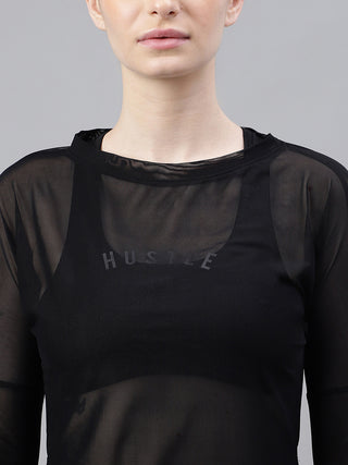 MKH Breathable Mesh Active Long Sleeve Tee
