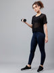 MKH Womens Mesh Crop T Shirt Trendy Workout Layer