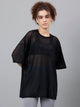 MKH Oversized Mesh T Shirt Womens Lightweight Comfort