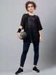 MKH Relaxed Fit Mesh T Shirt Womens Activewear