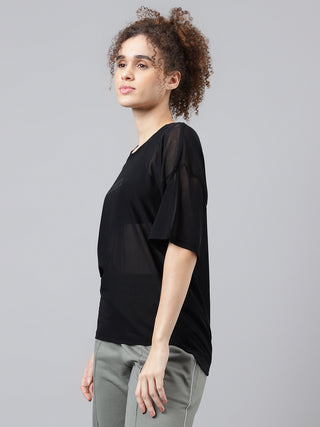MKH Ignite Sheer Workout Tee – Weightless Comfort