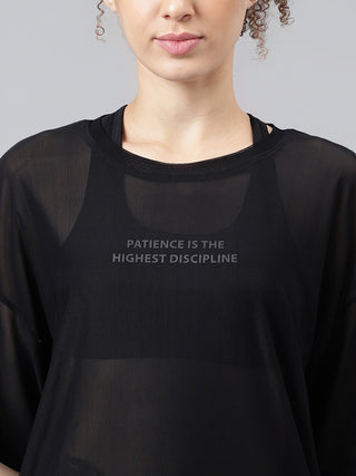 MKH Ignite Sheer Workout Tee – Weightless Comfort