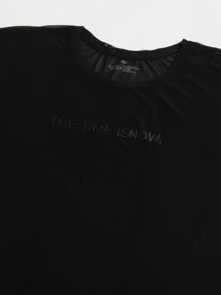MKH Black Mesh Perfect Layering T-Shirt