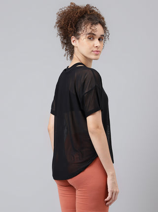 MKH Sheer Mesh Workout T-Shirt