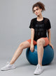 MKH Black Mesh Sports T-Shirt