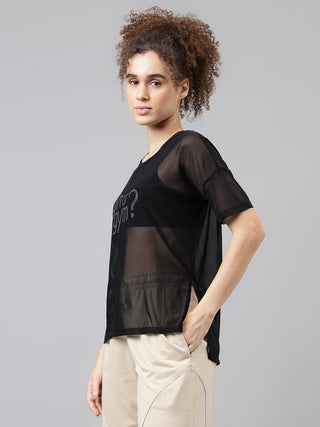 MKH Black AirFlex Performance Tee – Lightweight Comfort Fit