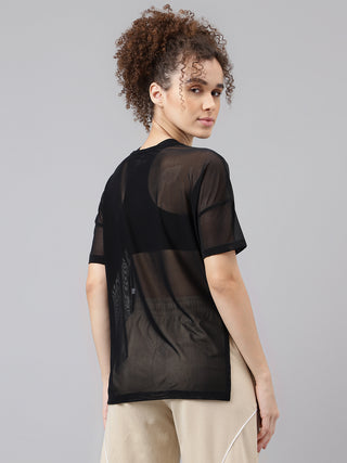 MKH Black AirFlex Performance Tee – Lightweight Comfort Fit