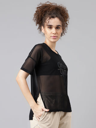 MKH Black AirFlex Performance Tee – Lightweight Comfort Fit