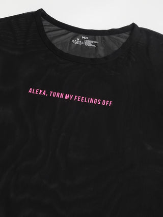 MKH PowerMove Training Tee – Breathable Black Mesh Edition
