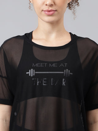 MKH HyperMove Mesh Tee – Lightweight Training Black