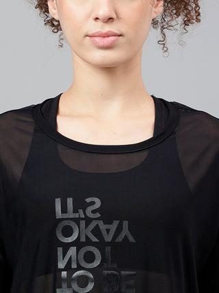 MKH Black VitalEdge Performance Tee – Sheer Comfort Series