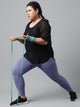 MKH Women Plus Size Lightweight Mesh Activewear T-Shirt