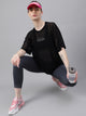 MKH Sheer Oversized Mesh T Shirt Womens Sporty Fashion