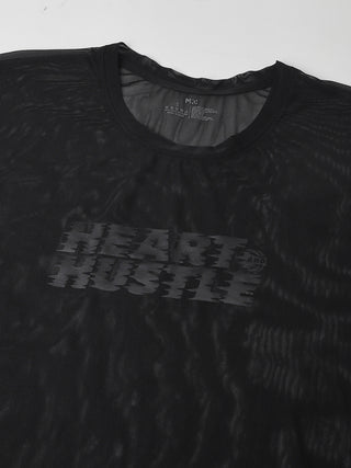 MKH Black AirFlex Training Mesh T-Shirt for Women