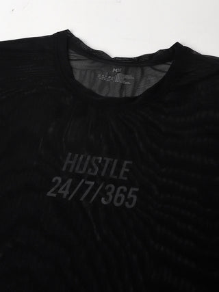 MKH BreatheActive Black Mesh T-Shirt for Women
