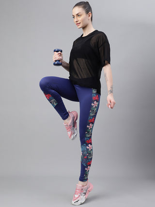 MKH BreatheActive Black Mesh T-Shirt for Women