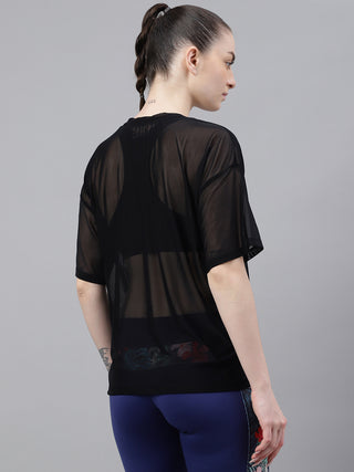 MKH IgniteFlex Black Training T-Shirt for Women