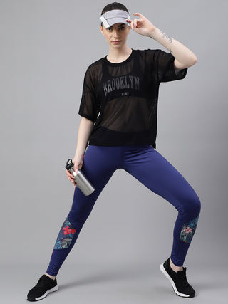 MKH IgniteFlex Black Training T-Shirt for Women