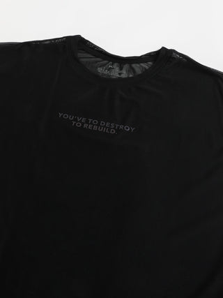 MKH Lightweight Mesh T Shirt Womens Relaxed Fit