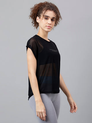 MKH Lightweight Mesh T Shirt Womens Relaxed Fit