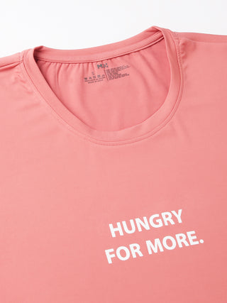 MKH Women Pink Breathable Activity Wear Top for Gym Routine