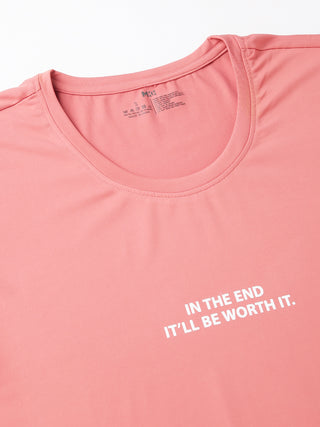 MKH Women Pink Lightweight Fitness Training Top for Daily Use