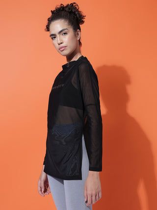 MKH Classic Black Mesh Active Top