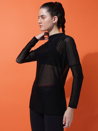 MKH Breathable Mesh Sports Long Sleeve Tee