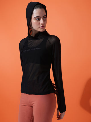 MKH Mesh Style Active Long Sleeve Top